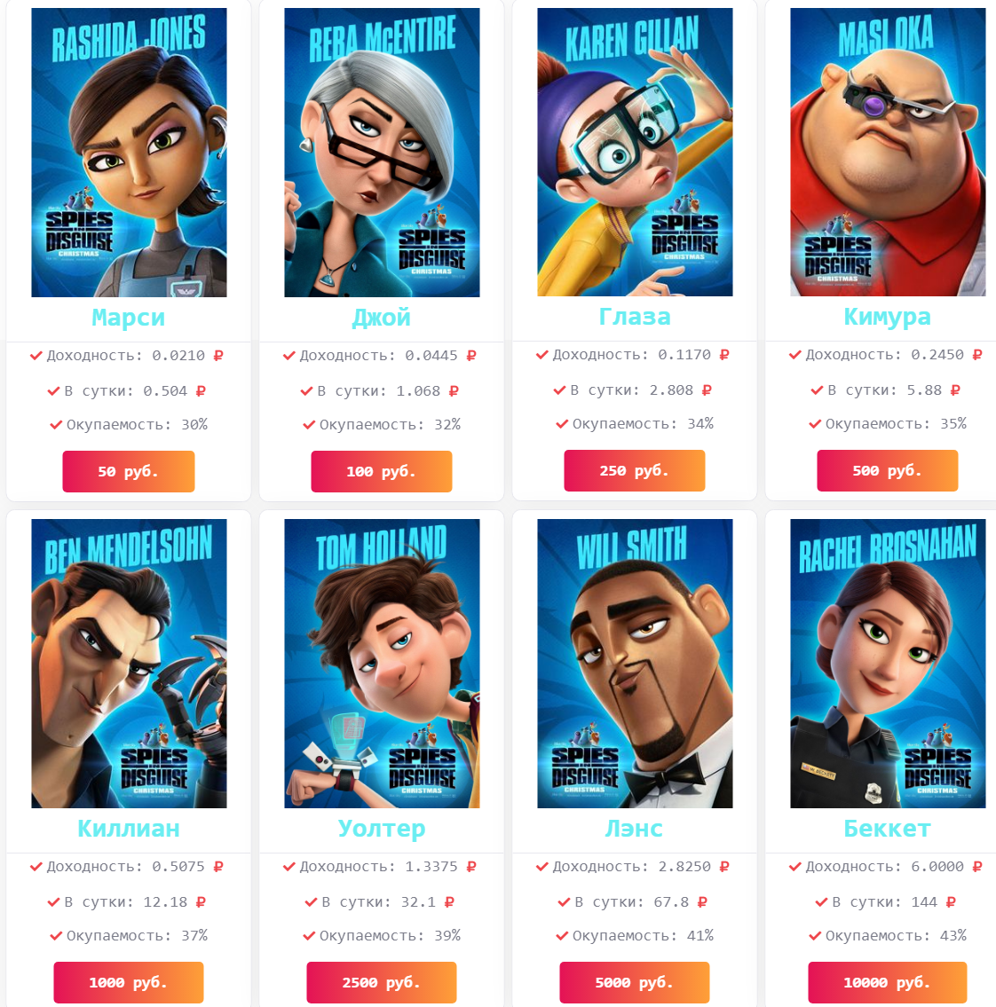 Spies-in-disguise.biz - Spies in Disguise